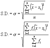 Standard Deviation